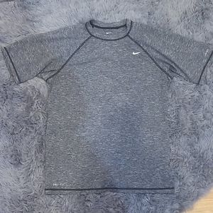 Men's Gray Dri-fit Nike Shirt